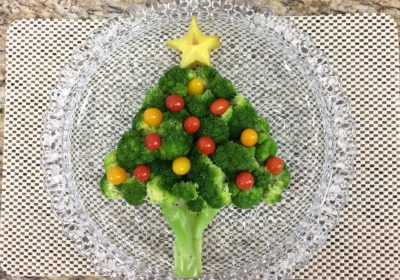 árvore de natal com legumes e frutas – Mãozinha na Cozinha
