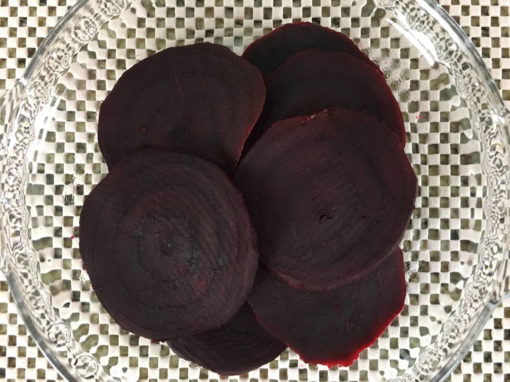 beterraba cozida no microondas